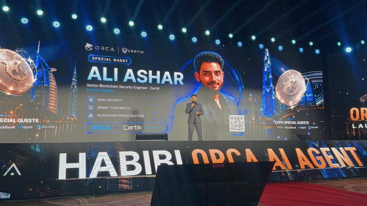 alyyashar's tweet photo. At the Orca AI Agent event, I spoke about security for AI agents and prediction markets, and why it goes beyond audits.

If an agent gets misleading information, what stops it from making an expensive mistake?

Thanks to the @OrcaOfficialAI team for having me. https://t.co/ynQOVvSfOP