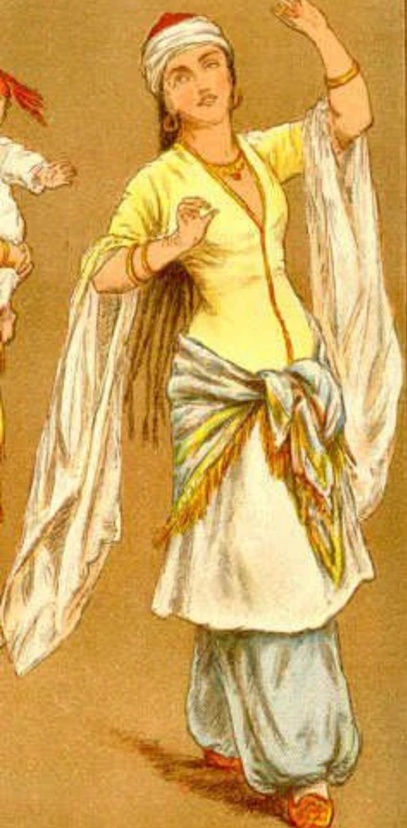 aslichin_'s tweet photo. @offgc5pnw Modern belly dancing clothing is appropriation of indian clothing done by white people. Influenced by Indian clothing!! 

It is clearly recorded, this is orientalist costumes not real.

This is real recorded belly dancing costumes.

China should update their education. https://t.co/dxAWEGTFYw