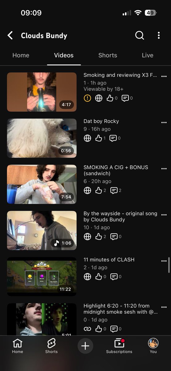 cloudsbundy's tweet photo. Need some more view on my YouTube: Clouds Bundy https://t.co/jbxYDaozPD https://t.co/4y6V7ZDtOm
