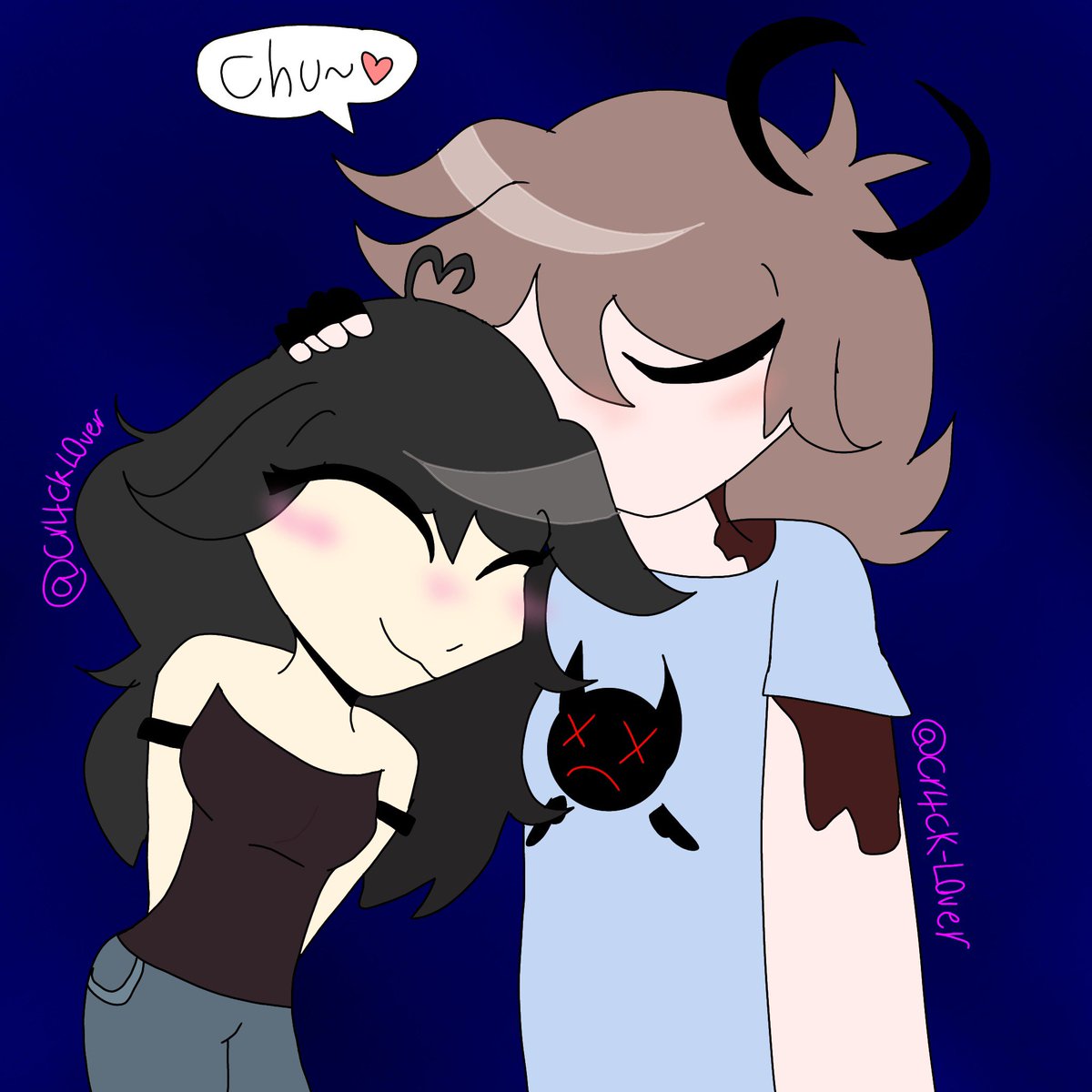 Angelinafnf's tweet photo. Thanks for the art, I really like the art by:@Cr4ckL29332 https://t.co/ytYEY45uUJ