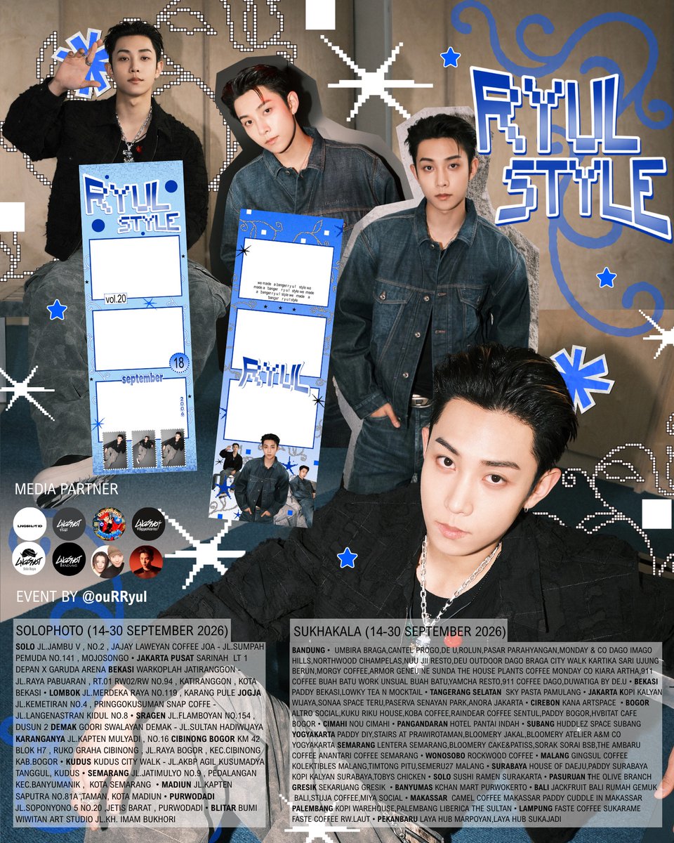 lngshotfess's tweet photo. ⋆⋆⋆✶★ 𝓡 𝓨 𝓤 𝓛 𝓢 𝓣 𝓨 𝓛 𝓔 ★✶⋆⋆⋆
Ryul Bday Photoframe Event by @ouRRyul
📁 𝟏𝟒 – 𝟑𝟎 September 2026
🧷SOLOPHOTO
🧷SUKHAKALA
𝘊𝘳𝘦𝘢𝘵𝘦 𝘺𝘰𝘶𝘳 𝘴𝘵𝘺𝘭𝘦
𝘊𝘢𝘱𝘵𝘶𝘳𝘦 𝘺𝘰𝘶𝘳 𝘮𝘰𝘮𝘦𝘯𝘵
𝘈𝘯𝘥 𝘵𝘢𝘨 @ouRRyul #RyulStyle https://t.co/vvP09I8wVS