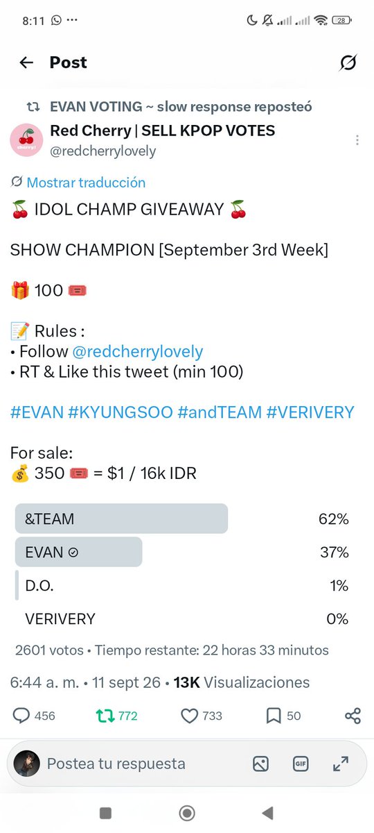evanteamo_'s tweet photo. @redcherrylovely #evan https://t.co/RUsI2BBEBH
