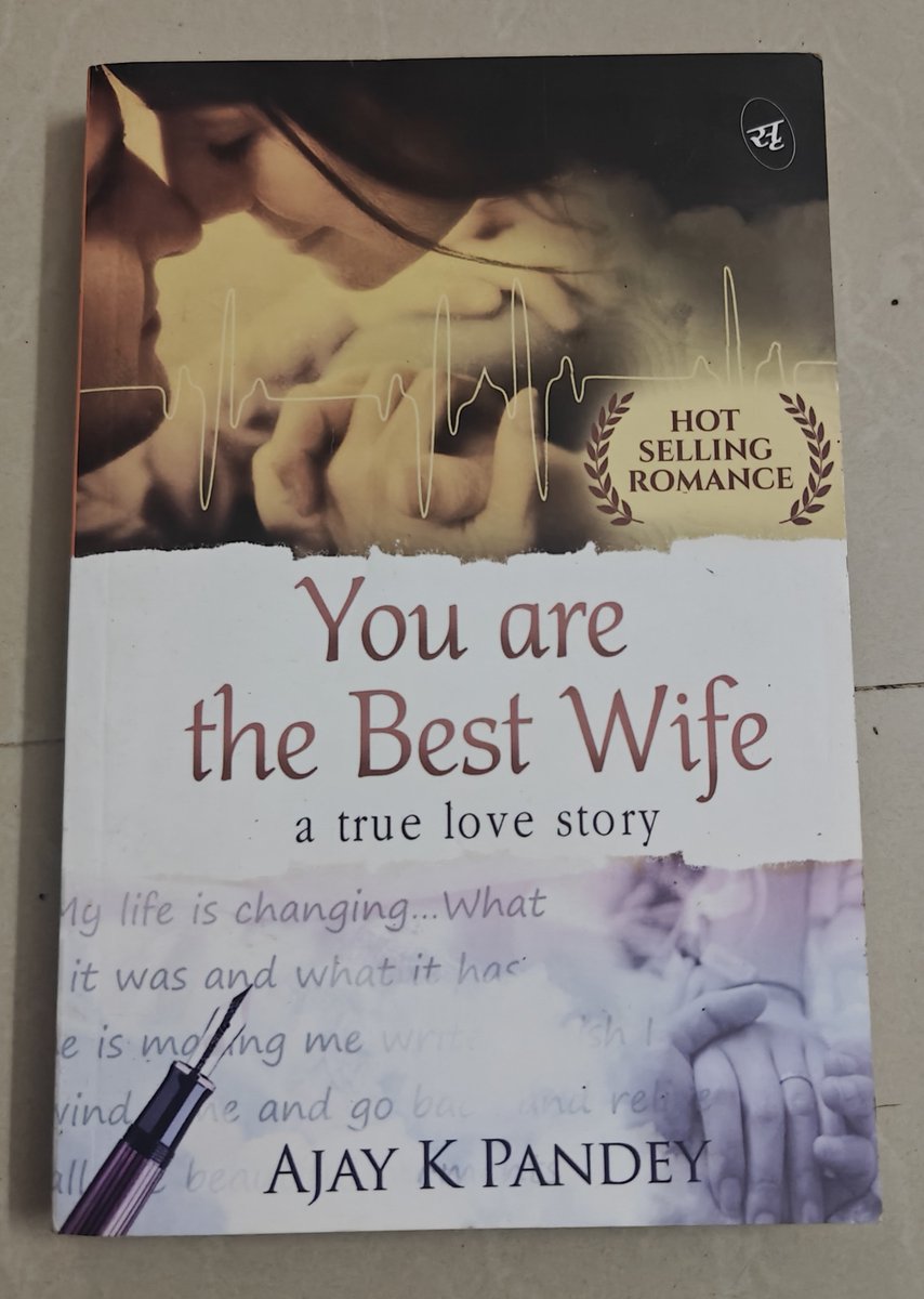 dravidcenation's tweet photo. I read this book years ago, and its story has stayed with me ever since.

A young couple fell in love in college, fought against family opposition to be together, built the life they dreamed of...

and then,just few years into their marriage,their life took an unimaginable turn.

This book is based on their real story.

What makes it even more remarkable is what the husband(author of the book) did after losing his wife.

I won't spoil it. Read it yourself.
❤️