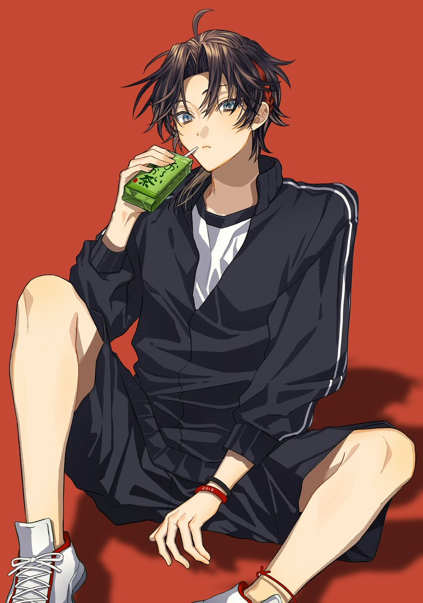 kabeuchi_po's tweet photo. ジャージ広報さんの絵です🍵 https://t.co/HNaJ52u2iG