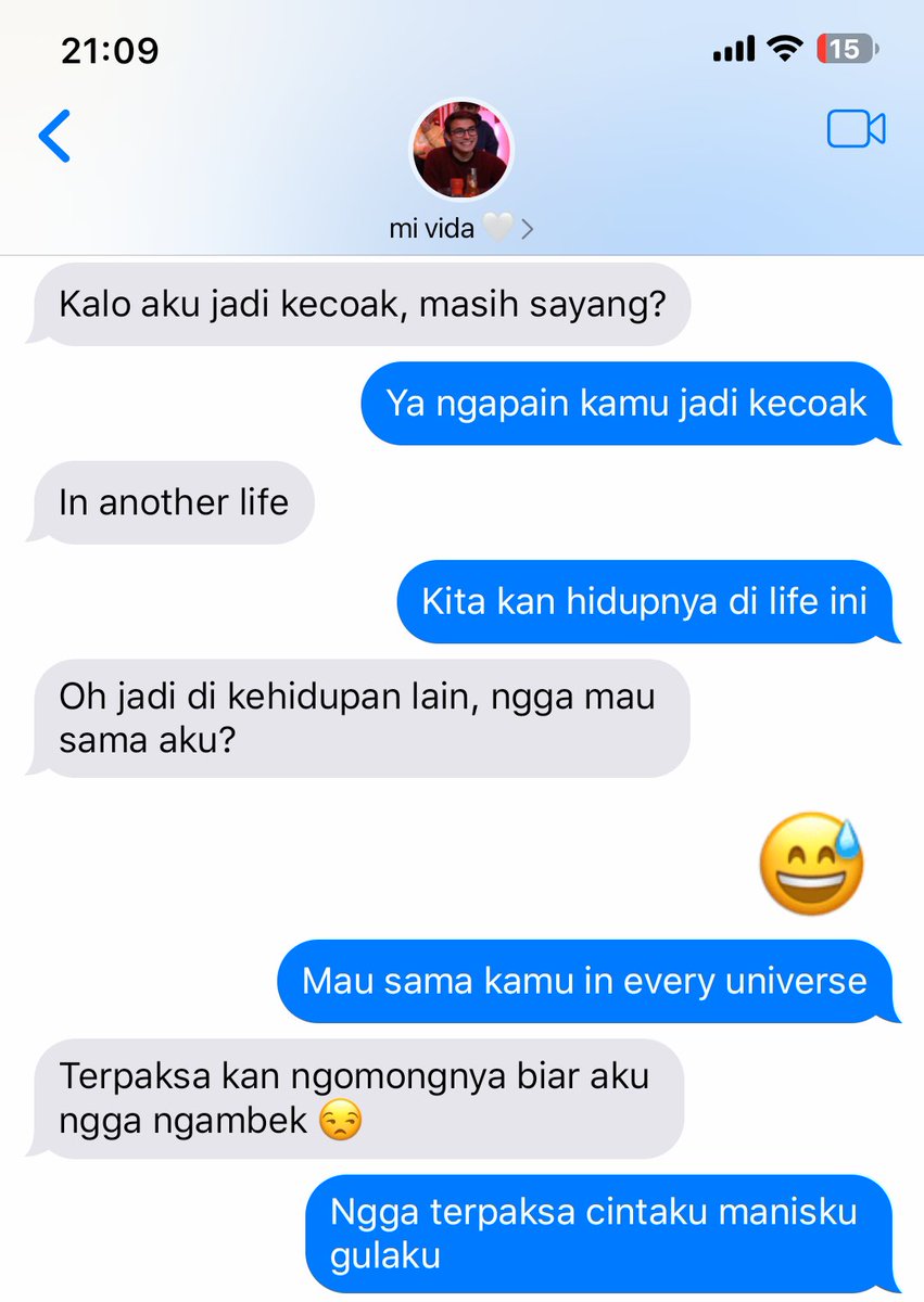 mybabymiso's tweet photo. #joaric 

Obrolan random pasusu (Eric suka cari perkara). https://t.co/P9NkEsqJkX