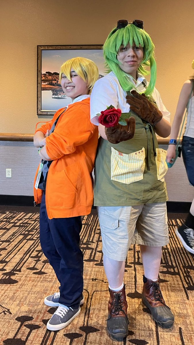 izzyautomaton's tweet photo. Day 2 of colossalconeast as water the roses gumi #CCE #Cce2026 #Colossalconeast #colossalconeast2026 https://t.co/BzFivRXuyt