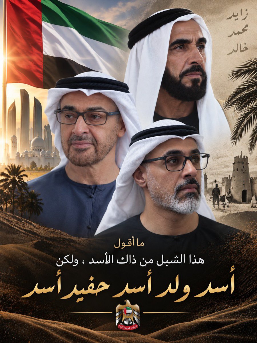 UAE_Godfather's tweet photo. رئيس الدولة في #المانيا يعزز الشراكات 
وولي عهده الامين في #الهند مع كبار #بريكس  من أجل بناء وتطوير  علاقات العالم مع   #الإمارات 
لمزيد من الخير والرفاه والنماء للوطن وأبناءه 🇦🇪

حفظهم الله ووفقهم في حلهم وترحالهم 🤲🏼

وما اقول هذا الشبل من ذاك الأسد 
ولكن أسد ولد أسد حفيد أسد https://t.co/3gvWhvuwHo