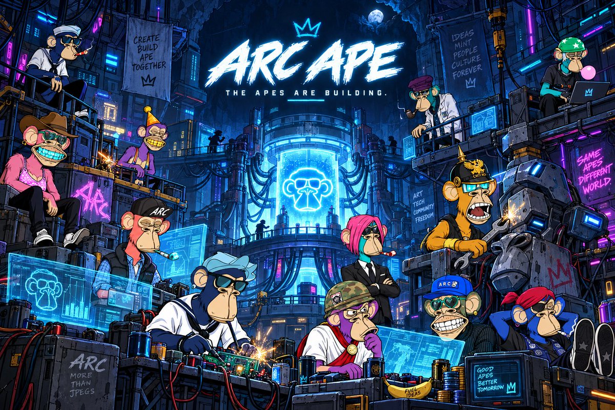 arcapenft's tweet photo. ARC APE IS COMING.

Be part of what’s coming 👁

6,666 apes.
One new ape world.
Nothing promised. Everything possible.

Apply: https://t.co/URQAwMkEtw

Drop your EVM wallet below 👇 https://t.co/vEbrmKiNpc