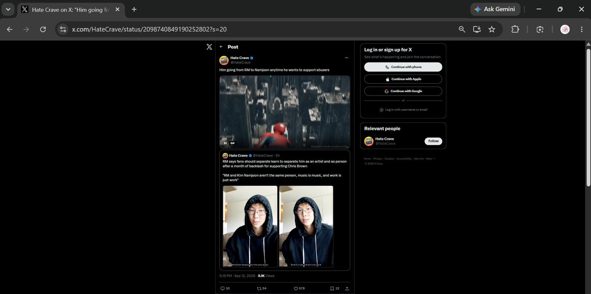 BTSPROTECT07's tweet photo. VERY URGENT

report HATE CRAVE on hybe portal.

document link: https://t.co/xC6u1yDg5q

more attachment below. GOALS 100ss https://t.co/BdfG5Q2Lj7