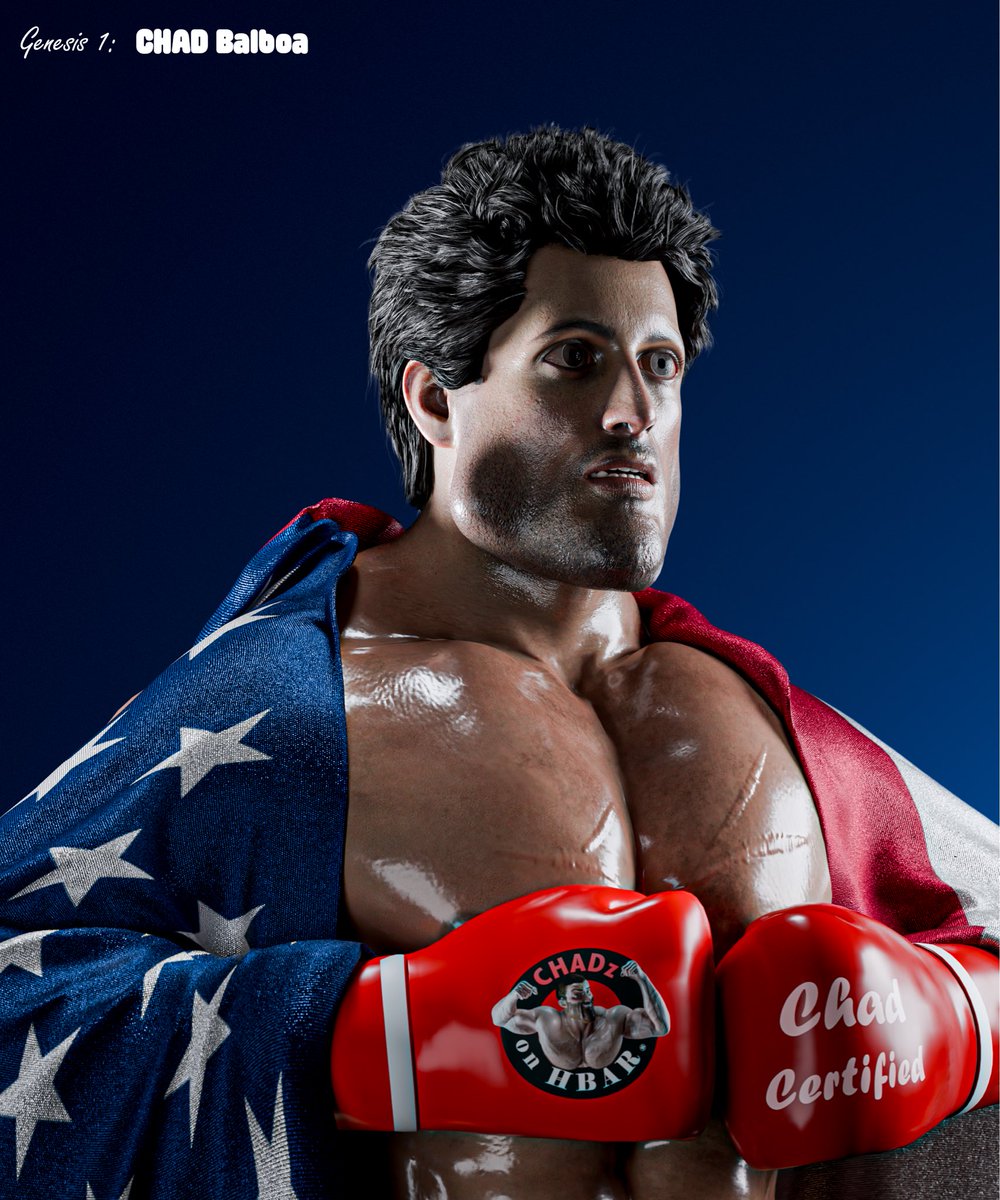 ChadzOnHBAR's tweet photo. CHAD 1 holders get rewarded. 🗿
Drop 2 is coming soon. 👀
 Gen 1 holders get a special mint discount.⚡ 

Get Gen 1 👇 https://t.co/2ssgDX8QvR

Chad Balboa is ready to be minted in Gen 2 secure your WL 🥊

🎁 VIP Pass Giveaway ❤️ Like + 🔁 RT + 🗿 Tag 1 Chad 🔋 WL loading... https://t.co/6GIQSOmVQ7