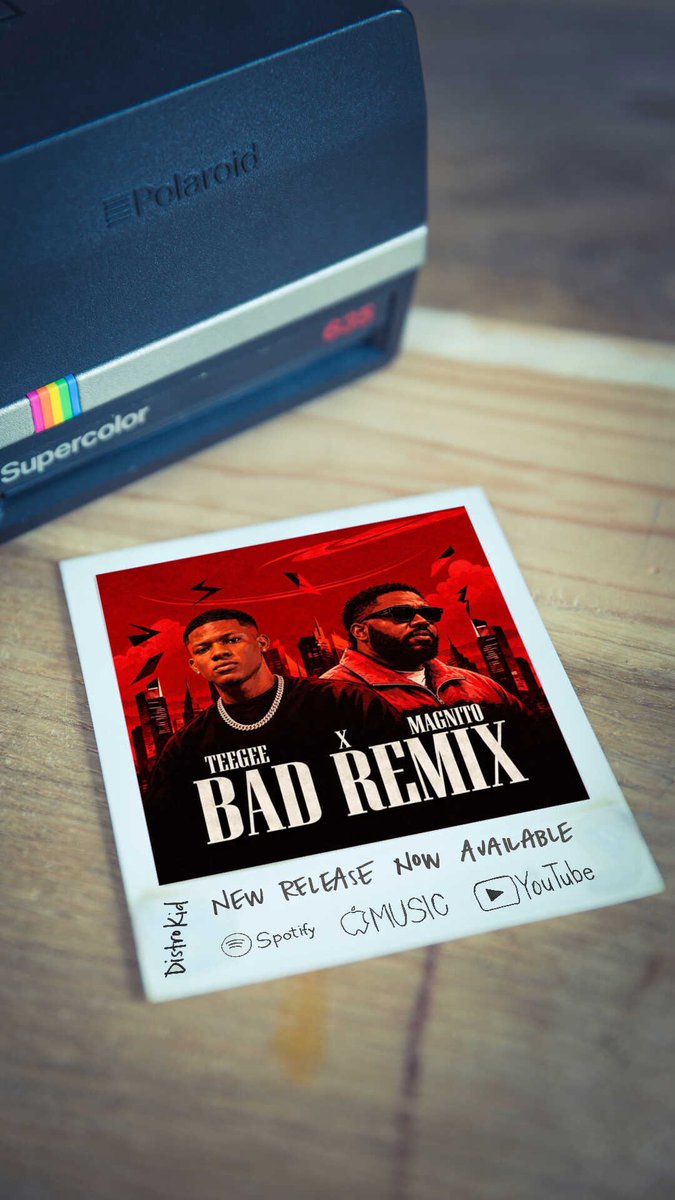 teegeebadmaster's tweet photo. Keep streaming,BAD remix out now on all platforms https://t.co/pwePVfPXuJ