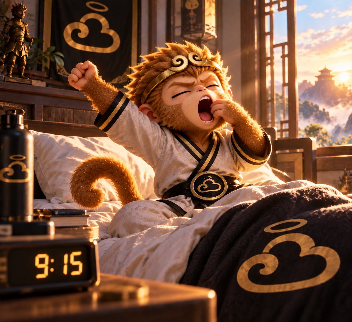 Goldennimbus_'s tweet photo. GM! 🐒☁️ https://t.co/kRV3kw1gxu