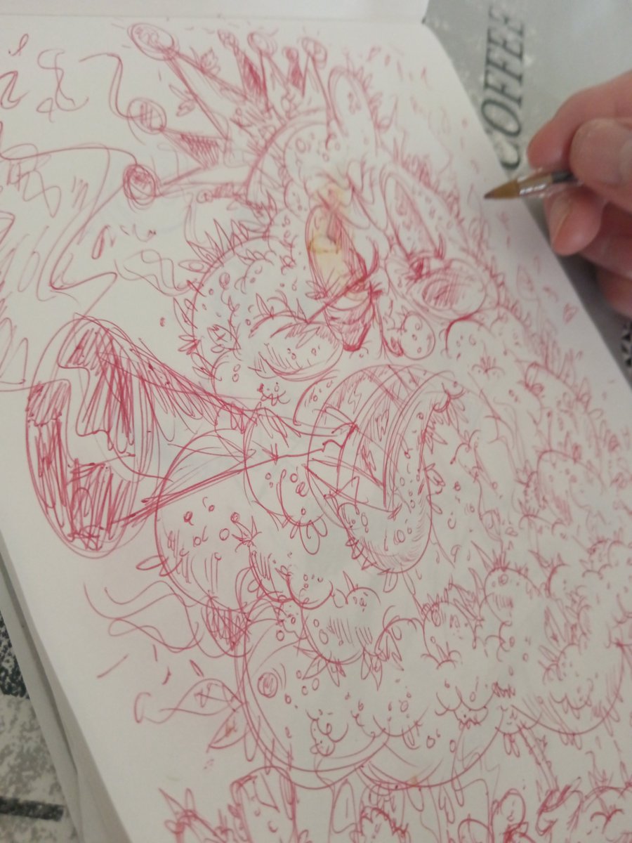 CanoYannick222's tweet photo. Hey my stoner friends! ๐
red sketch lines today and a finalized and a dope royal cannabis mascot "kingofweedart" in a very near futur! ๐ฟ๐ฟ๐๐๐จ๐จ๐คช๐คช๐ฟ๐ฟ Stay tuned! #weedtheme #cannabisartcommunity #cannabisculture #weedlogo #weednugget #weedbud #stoner #stoners #ganja https://t.co/U86H4atQFK