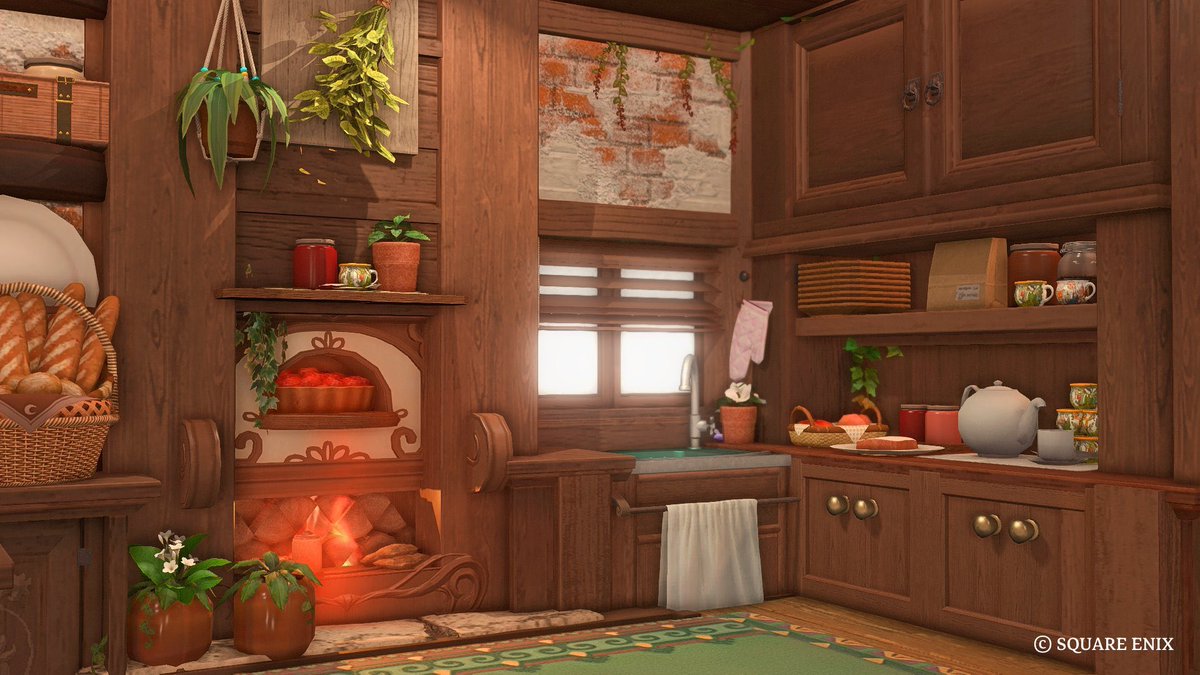 ochamayo0930's tweet photo. 🧸🐰🥞

絵本のようなお家を目指して、細かいところまでこだわって作りました！
ついに完成したので、よかったら遊びに来てください✨
🏡 Mana / Ixion / ラベンダーベッド 24-49

🌳🌼🍄
#FF14ハウジング #ochamayo_housing https://t.co/iOKyEgugqe