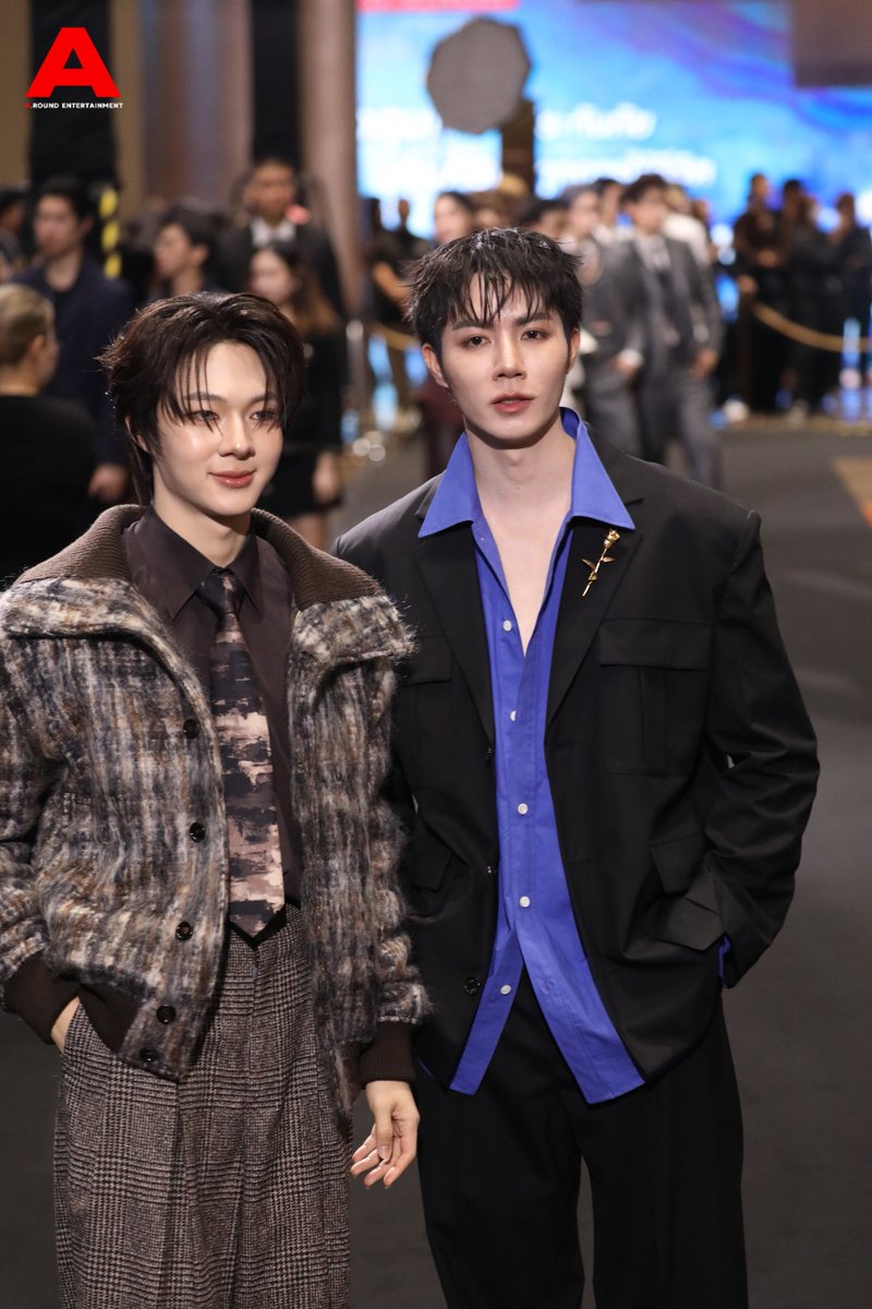 around_ent's tweet photo. “ซี - นุนิว” ร่วมเดินพรมแดงในงาน ‘Mchoice &amp; Mint Awards 2026’

ZEENUNEW AT MINT AWARDS
#ซีนุนิวไปเอ็มชอยซ์
#ZeeNunew #ซีนุนิว
#ZeePruk #NuNew 
#MchoiceMintAwards2026
#MintAwards2026 https://t.co/m8tRPPQ08J