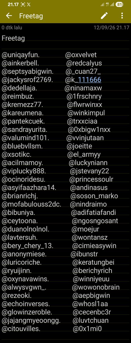 zenotsol's tweet photo. Udah jadi tinggal ditag aja. Thank you ❤️😁 https://t.co/QZc9kaZugU