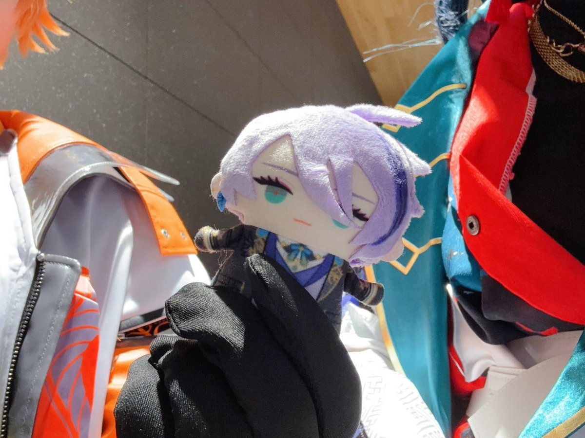 Sainocos's tweet photo. コスイベ初参加！
ゆせで遊んだぜ！！
楽しかった〜〜〜！！！
#シンサツコス
#シンサツコス4 https://t.co/ES7r5HtucU