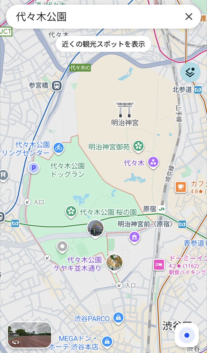 FF14Masamune11's tweet photo. @bleachmama1 ありがとう。解像度が上がりました。代々木公園は東京都渋谷区、原宿・渋谷がすぐそばです。そのため舞台のモチーフは首都の若者向けのモダンな区画になります。既に行っているかもしれませんが、Googleストリートビューで周辺を観察することをおすすめします。インスピレーションを得られると思います https://t.co/OKO2QIm2Px
