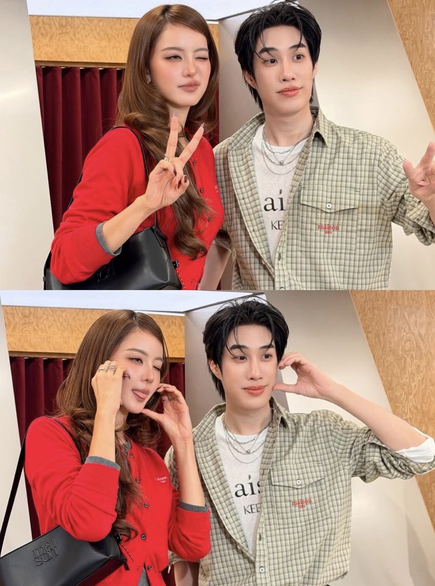 ilysb_ff2's tweet photo. พี่โบว์มาลงรูปแล้งมีพี่เติ้ลดั้ววว น่ารักมากกก https://t.co/eOqlWbwT9u