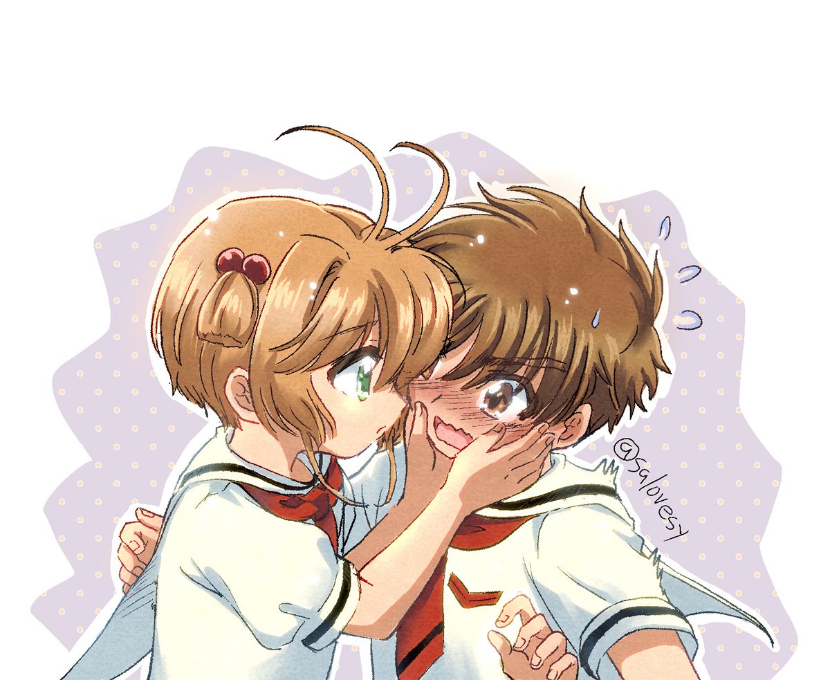 salovesy's tweet photo. 「小狼くんどうしたの？顔が真っ赤だよ？」 https://t.co/287dOGdwdA