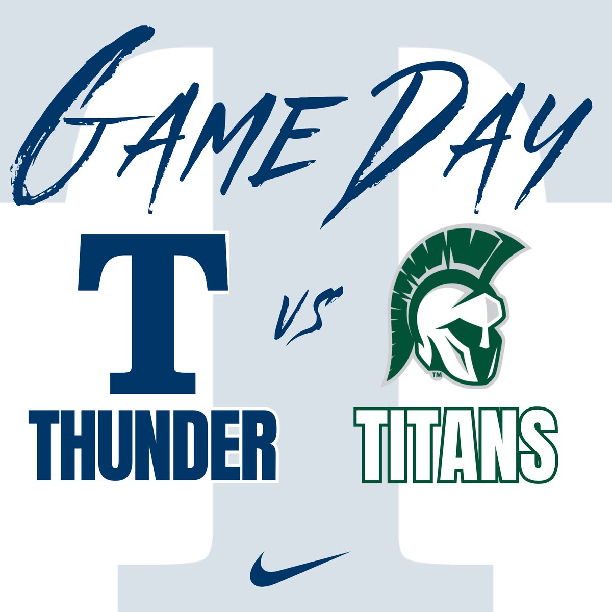 TrineThunderFB's tweet photo. Get up, it’s #GameDay!!

🆚 - Illinois Wesleyan University
📍 - Tucci Stadium, Bloomington, IL
🕕 - 1:00 pm (CST) Kickoff
📺 - https://t.co/96SX7lrGMt

#GoThunder #WeUsOurs #SHARP https://t.co/i1EF45KgE6