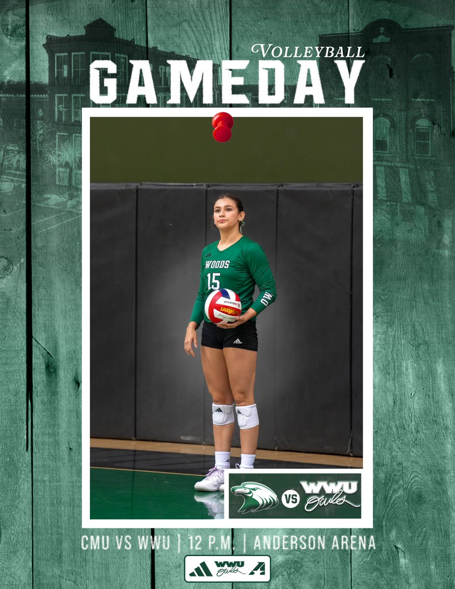 wwuowls's tweet photo. GAMEDAY! 🏐

The Owls are back in Fulton for a Saturday showdown with Central Methodist!

⏰ Noon
📍 Anderson Arena

Come out and support the Owls!

#ScreechEm #The65251 https://t.co/2VmkdpGqs0