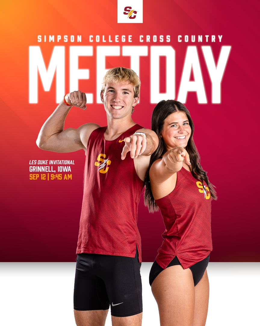 SimpsonXCTF's tweet photo. MEET DAY | Simpson College Men's &amp; Women's cross country at Grinnell today!

https://t.co/IMyHyq6sAN https://t.co/uGxCNbEWAO