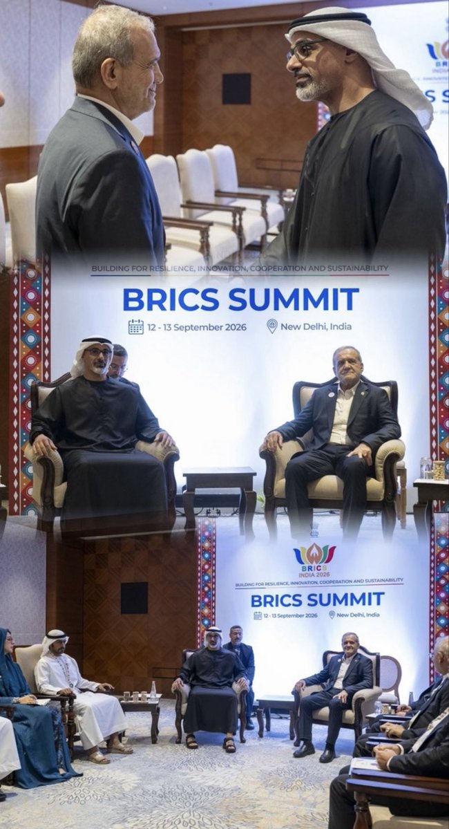 AAS_5G's tweet photo. من قام بالتعزية أثناء القصف الإيراني

لا يحق له إنتقاد من يجلس على الطاولة من مبدأ القوة والند بالند 🇦🇪 https://t.co/JyDXH9S7PE