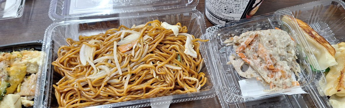 TaberuLike's tweet photo. 2026年9月11日
昼:#焼きそば　#蓮根サラダ https://t.co/cMMV8tJLT1