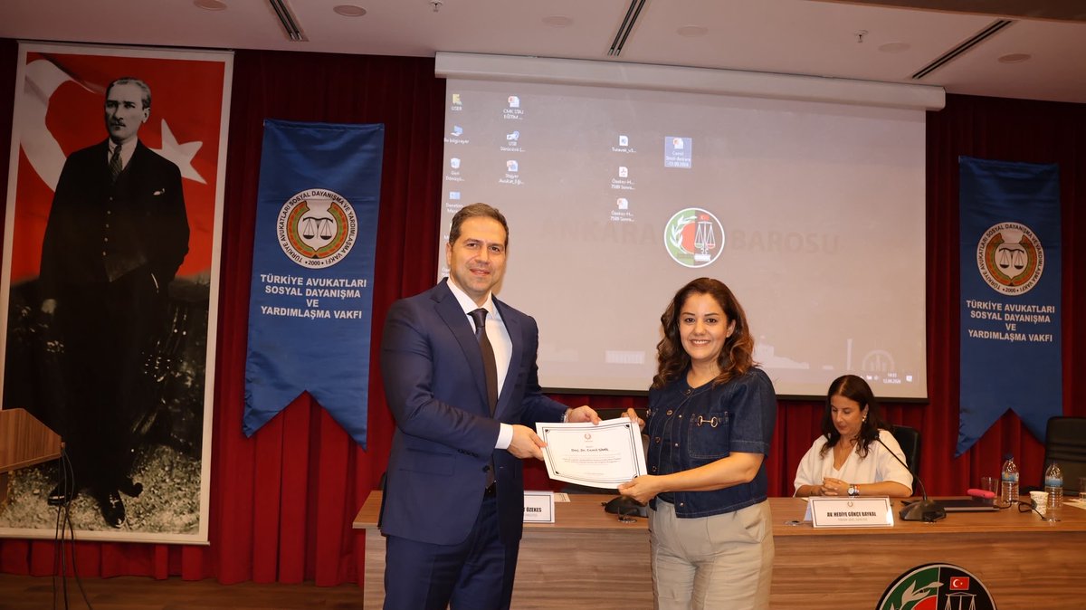 turavak's tweet photo. HMK’da Yapılan Değişiklikler Kapsamında Dava Türleri, Kısmi ve Belirsiz Alacak Davası İleri Eğitim Programı, Ankara Barosu Eğitim Merkezi’nde ve eş zamanlı çevrim içi olarak gerçekleştirildi. https://t.co/fkR6VJuvme