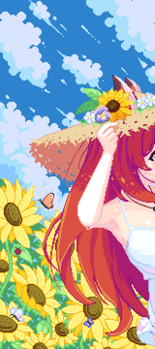 Ordi_AT's tweet photo. Last day of summer 🌻
#pixelart https://t.co/MXQSLBEzXb