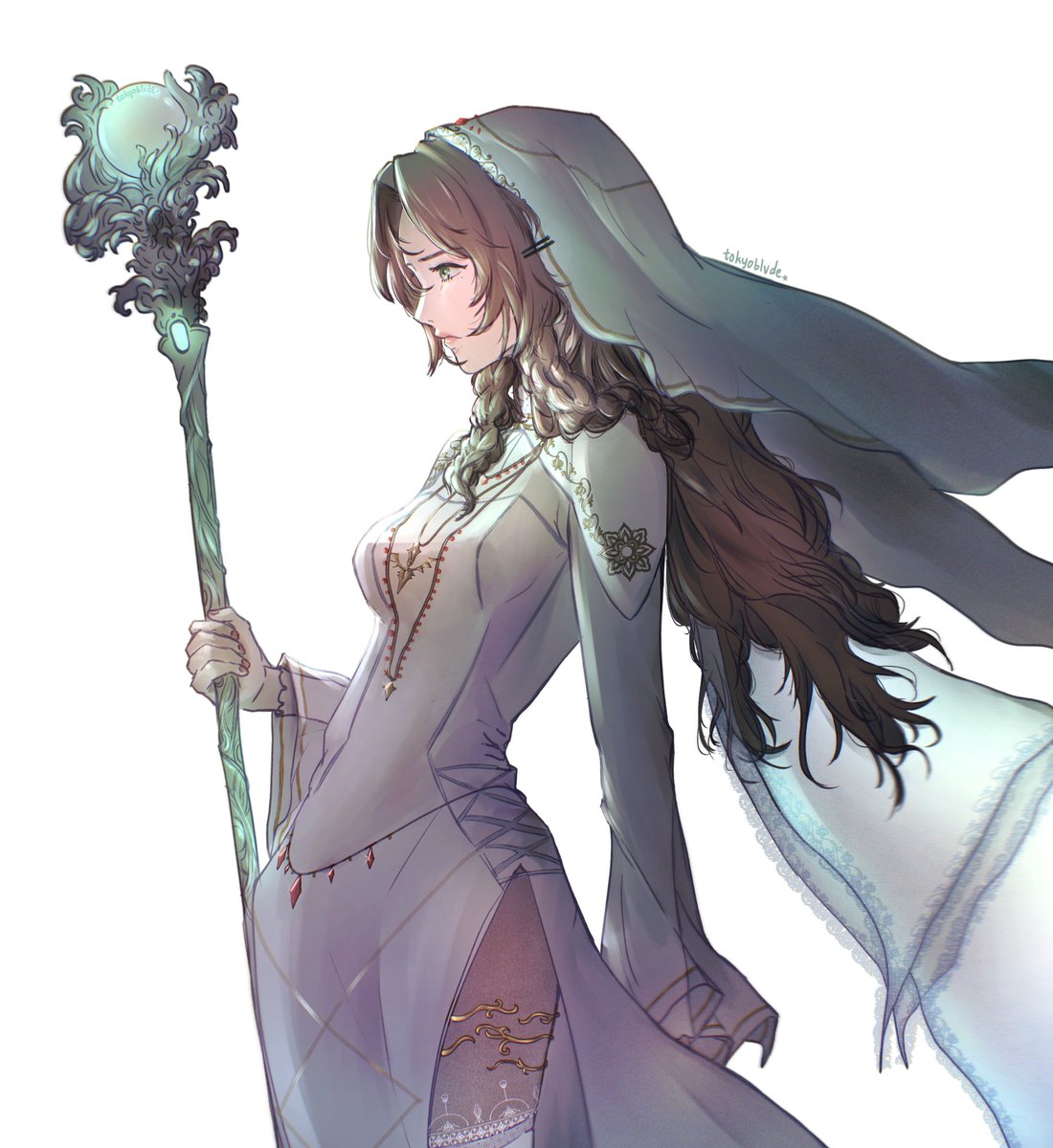 tokyoblvde's tweet photo. the future isn't set in stone
#aerith #エアリス #ff7ec https://t.co/3dQJyMzlxA