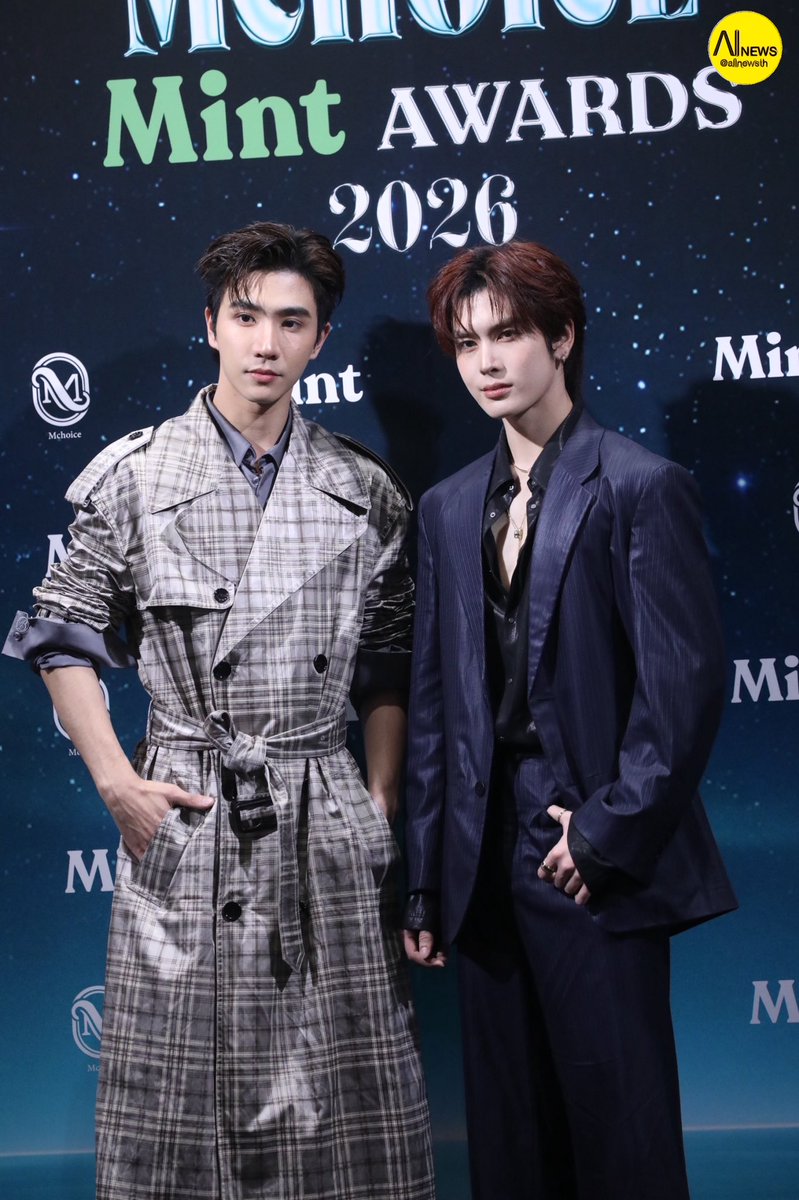 AllNews_th's tweet photo. "เพิร์ธ - แซนต้า" ร่วม���ดินพรม ในงาน "MCHOICE &amp; MINT AWARDS 2026"

PERTHSANTA AT MCHOICE  

#PerthSanta #เพิร์ธแซนต้า
#MchoiceMintAwards2026
#MchoiceTH #MintMagTH
#MintAwards2026 https://t.co/d5WY0AjHl9