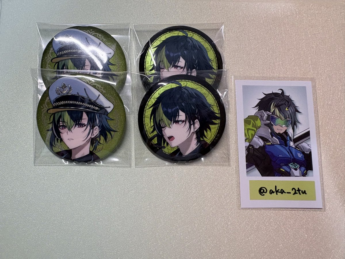 aka_2tu's tweet photo. 【交換】
にじさんじ THE BOOM ざぶぅん 缶バッジ

譲：画像1、2枚目
求：画像3枚目

・郵送のみ
・まとめての方優先

検索からでもお気軽にお声掛けください🙇‍♀️🙌 https://t.co/MQrkzas7AH