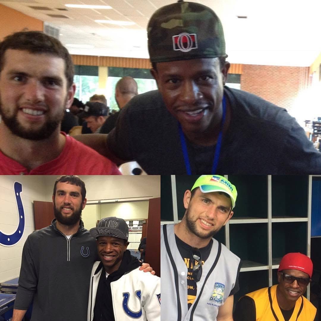ampharris's tweet photo. Happy Birthday to a super cool and nice person. Former QB #Fortheshoe @Colts #AndrewLuck https://t.co/5S9Yow8wFw
