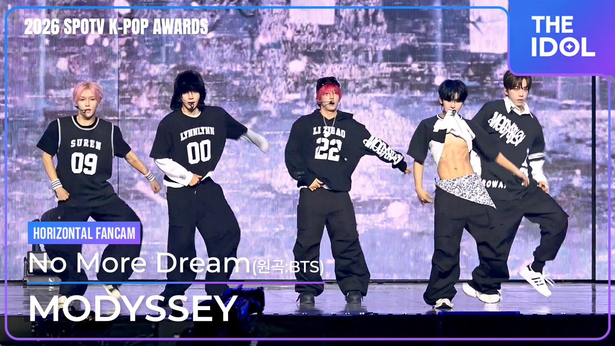 _THE_IDOL's tweet photo. MODYSSEY(모디세이) 「No More Dream(원곡:BTS)」 가로 직캠
2026 SPOTV K-POP AWARDS(2026 SKA)

4K🎬 - https://t.co/ULJwYgYrwo

#MODYSSEY #모디세이 #2026SKA https://t.co/RVP8F2ZNZo