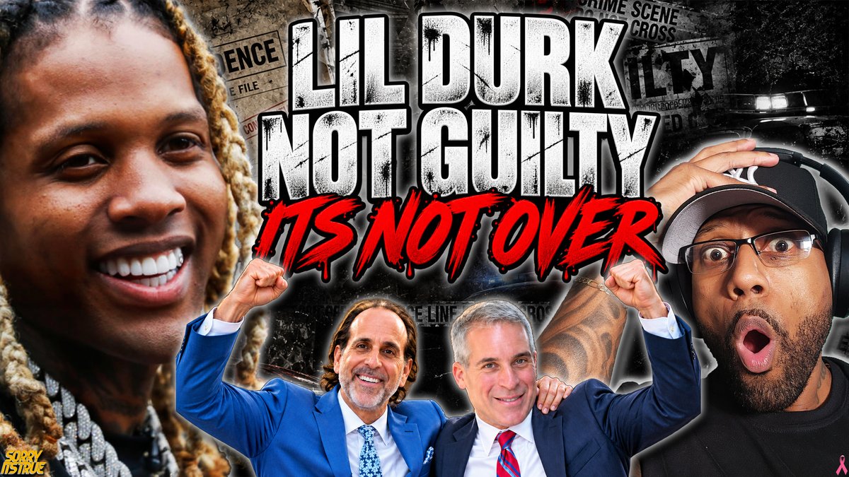 SorryItsTrue_X's tweet photo. LIL DURK NOT GUILTY BUT ITS NOT OVER!! ALL DETAILS REVEALED https://t.co/7CGhjVSwHW via @YouTube https://t.co/jeQ6UnpZpG