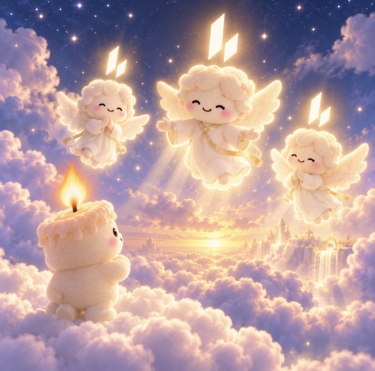 CandleonSF's tweet photo. Heaven is Lit https://t.co/HEqqHfVZcc