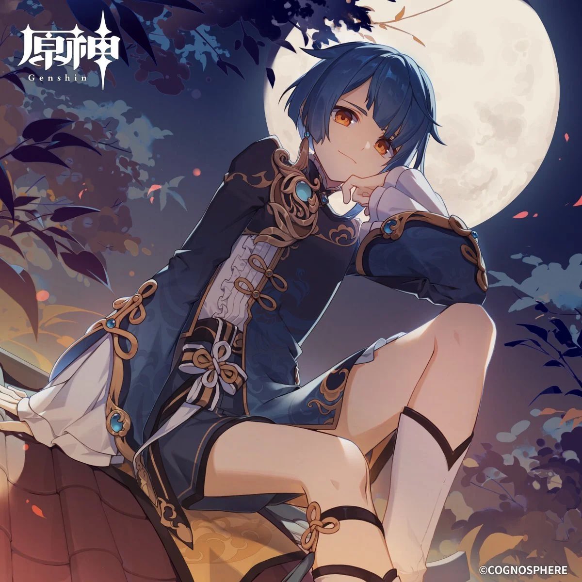 xingyunarchive's tweet photo. i just know xingyun have moonlit rooftop dates https://t.co/p71KZVUJwz