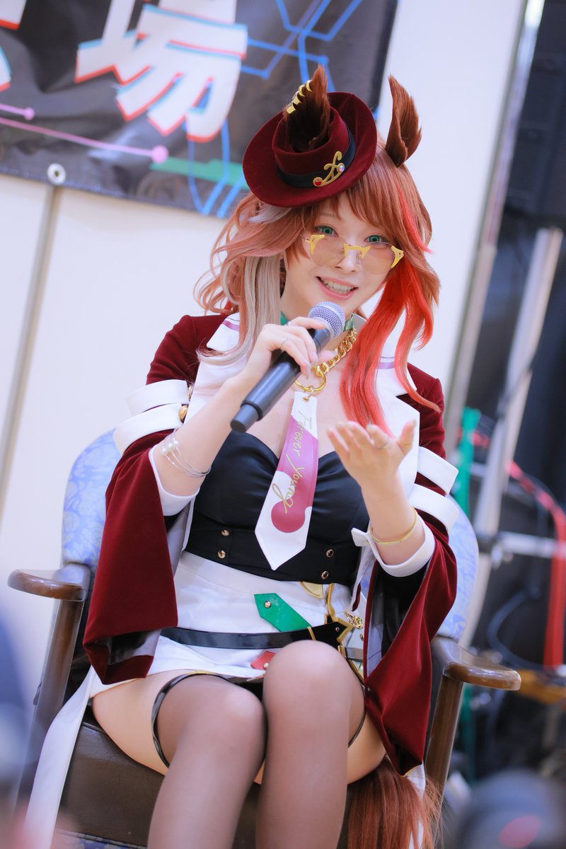 shimadacchi's tweet photo. 珍しく写真載せてみる…📸
めちゃめちゃ美人さんでした！！！

#ゆめコス
#ゆめコス2026 https://t.co/Pes2uviajt