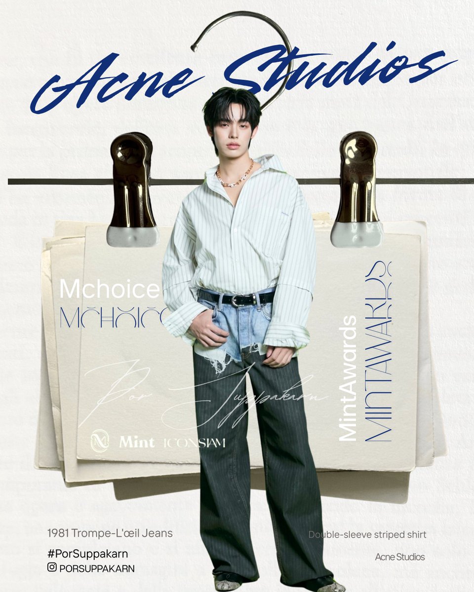 ZYNETIAQ's tweet photo. Gucci and Acne Studios

TTP AT MCHOICE 2026
#ตี๋ตี๋ป๋อมิ้นท์อวอร์ด2026 https://t.co/RaWhmzvdVQ