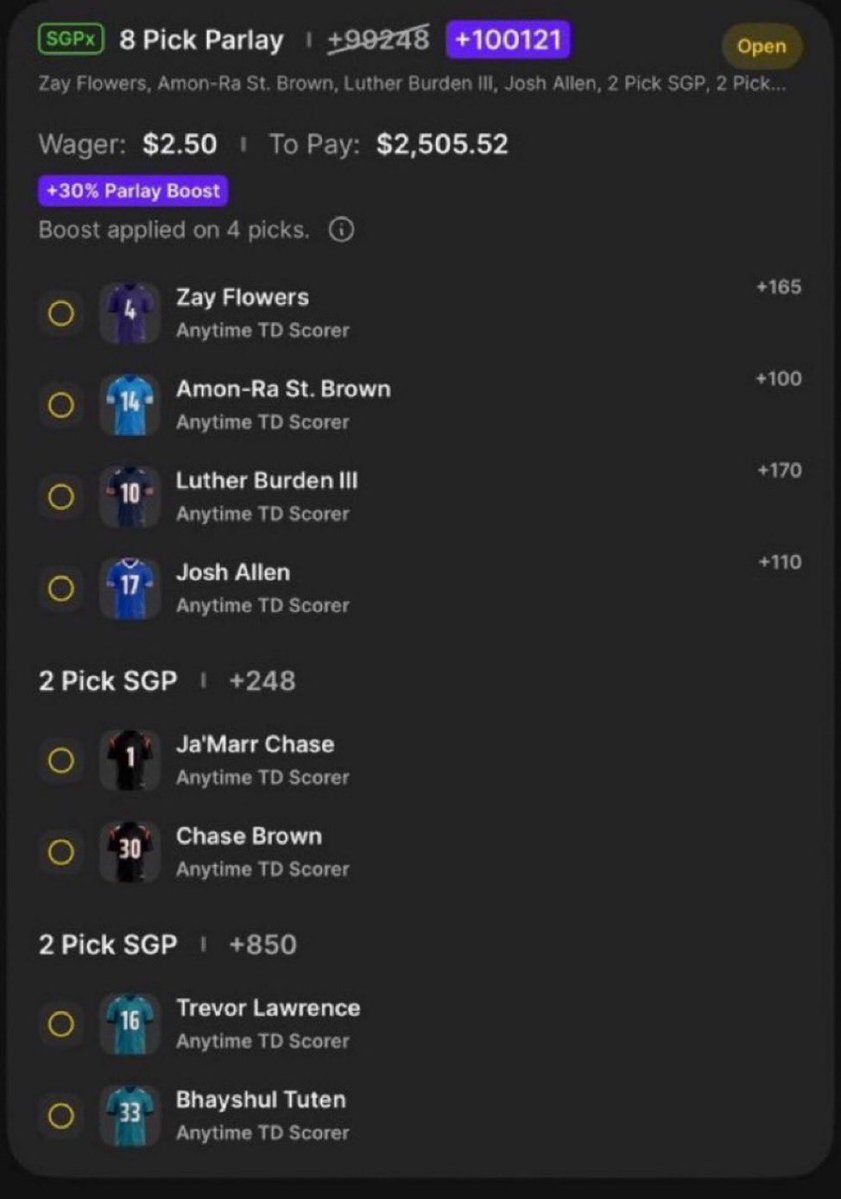 jade_mitchell00's tweet photo. 🚨Big Saturday. Full slates, extra juice, let’s work.

🏈CFB
•  1.5u App St +6.5 (-102)
•  1.5u New Mexico St +7.5 (-110)
•  1.5u TCU/Grambling O55 (-110)

⚽️Ecuador Liga Pro
•  1u Quito -0.5 (-145)

Let’s get a winning Saturday.
Full card + rest of the plays in the Discord👇 https://t.co/gg1xfBI5eg