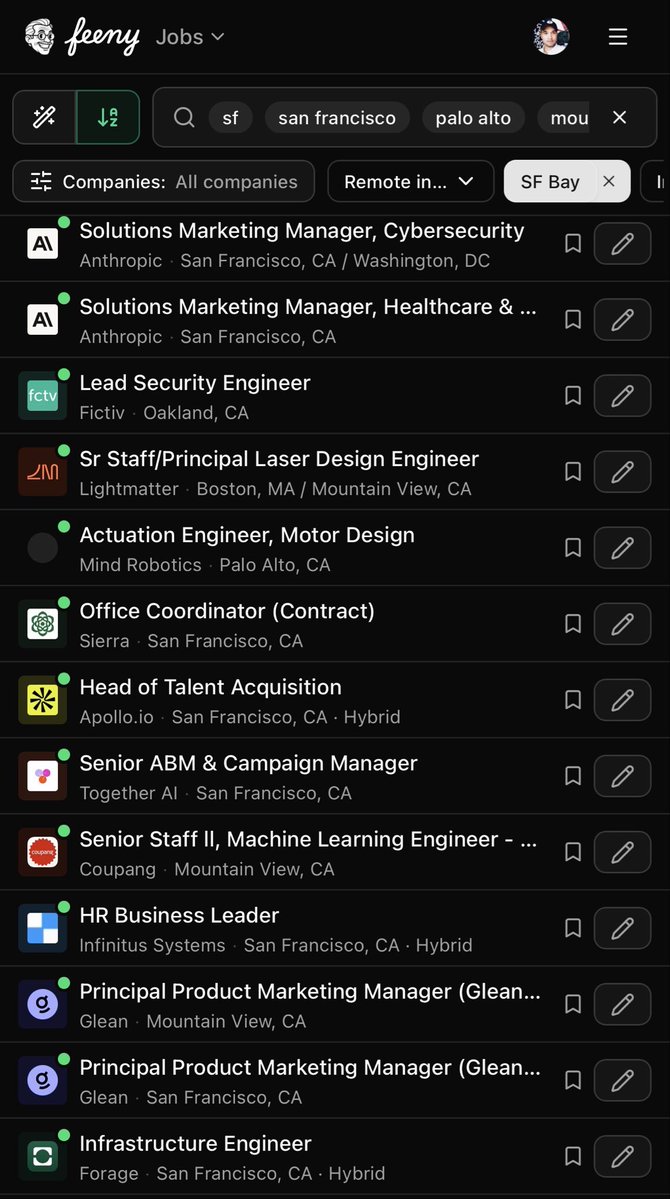 feenyAI's tweet photo. @nazzari Seeing lots of hiring happening through AI platforms like https://t.co/RlWfNfaoUM as well! https://t.co/n4F9yN5b24