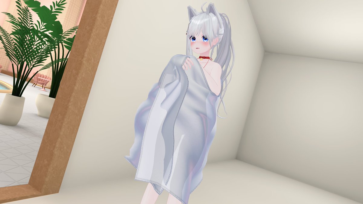 peccato_vrc's tweet photo. マッサージって聞いたけど…本当にこの格好でいいのかな……

これって…本当にマッサージなんですよね……？ https://t.co/vQpv6RXz7g