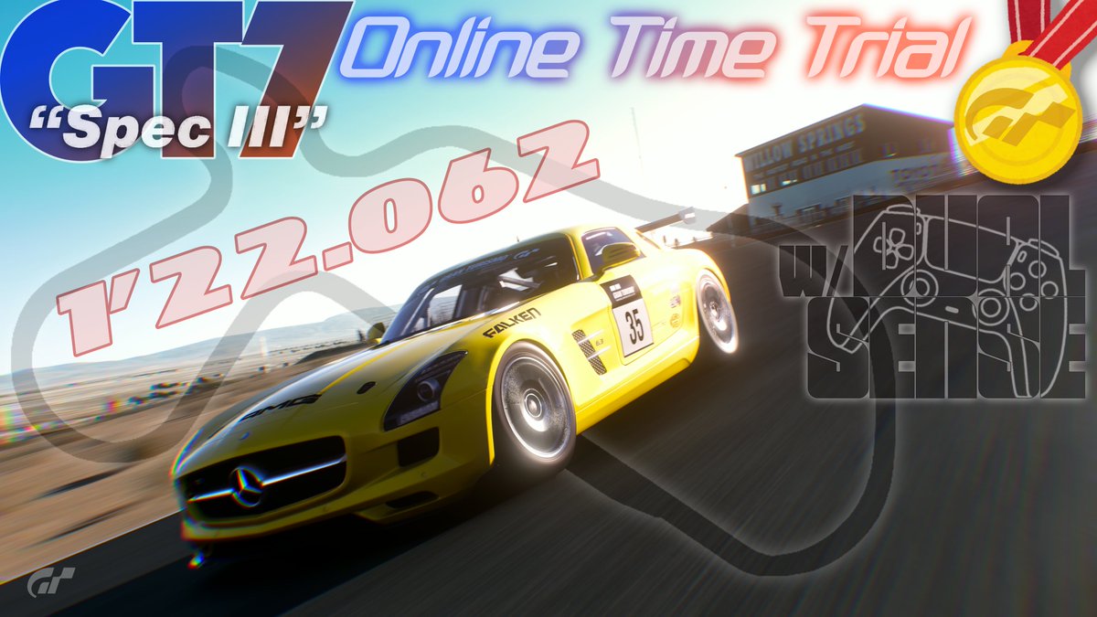 SuYTinfo's tweet photo. #GT7 Spec III Online TT, Big Willow, SLS w/DualSense https://t.co/PEFhqJN3ag 
#グランツーリスモ7 https://t.co/TVtom3OVNu