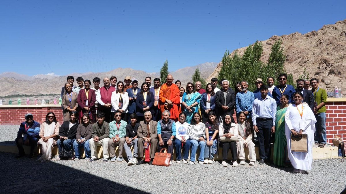 sanghasenamimc's tweet photo. Day 2 | International Conference on AI, Spirituality & Education
Academic sessions at @MIMCLadakh, Leh explored the future of education, the evolving role of teachers, ethical AI, compassion and human wisdom.
#AI #Education #Spirituality #HumanWisdom #MIMC https://t.co/W6ZbYeRfdV