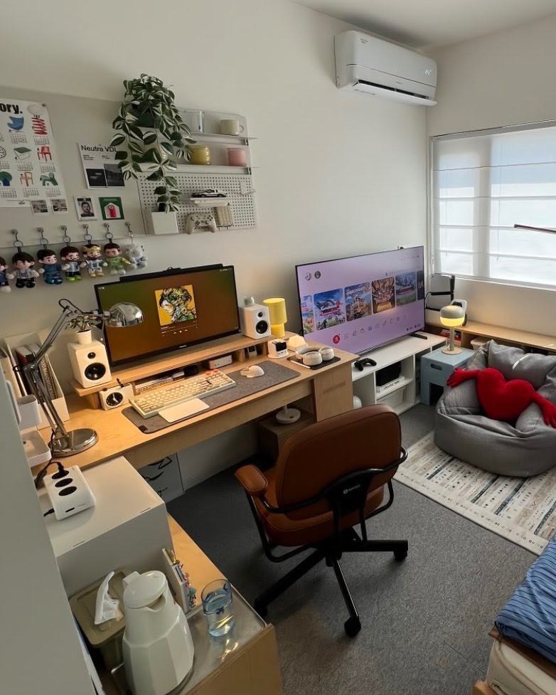 GntlemansGeek's tweet photo. Your desk and bedroom should serve different purposes when possible. https://t.co/SBxwP2Tsxt