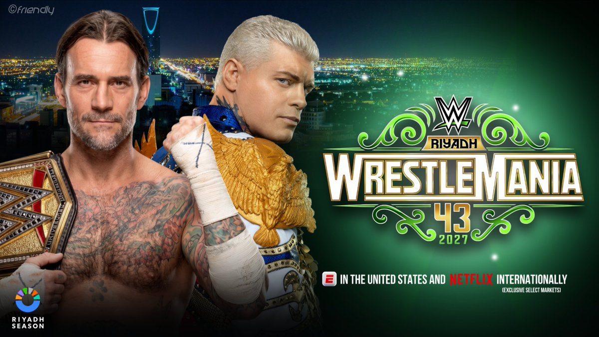 WrestleFriendly's tweet photo. I’ve got a theory in mind for this…

​Since Sami Zayn is the current WWE Champion, Johnny Gargano might end up asking Sami for a small payback for helping him reclaim the title, pitching a shot at the belt. But Sami tries to play it safe and stay nice, blowing Gargano off and ducking the offer for the time being. That builds genuine tension between them and sets up a future rivalry down the road.

​On the other hand, let's map out a booking plan:

— ​We might get a Fatal 4-Way between Gunther, Finn Bálor, Kevin Owens, and CM Punk where the winner gets Sami Zayn for the WWE Title at MITB or a Triple Threat if Punk takes time off or gets left out of the match.

— ​Kevin Owens pulls off the win to become the #1 contender.

— ​Sami Zayn vs. Kevin Owens at MITB.
​Gargano costs Sami the match, letting KO win the WWE Title after 10 years of waiting.

— ​Punk enters the men's MITB match to shock the world, wins his 3rd MITB contract, and holds onto the briefcase waiting for the right moment to cash in.

— ​Kevin Owens vs. Randy Orton at Royal Rumble 2027.
​Randy Orton wins his 15th world title, but Punk’s music hits immediately, he cashes in his contract, and becomes the new champion.

— ​Meanwhile, Cody Rhodes makes history by becoming only the 2nd person to ever win 3 Royal Rumble matches.

— ​CM Punk vs. Cody Rhodes for the Undisputed Title at WrestleMania 43.
​Cody Rhodes finally turns heel and wins the Undisputed WWE Title.

​It might not be for everyone, but WWE could cook with a storyline booked like that. 🔥