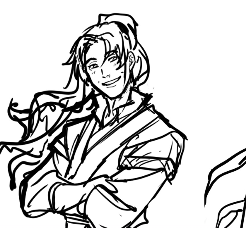 daria_gift_art's tweet photo. 🖊 Swore I'd never read Chinese novels... until Erha. This gem has me in a chokehold 😭 
Just ch. 60, but the main pairing is perfect for my taste - couldn't resist drawing them TT . TT 
#sketch https://t.co/r4peAN4IEm