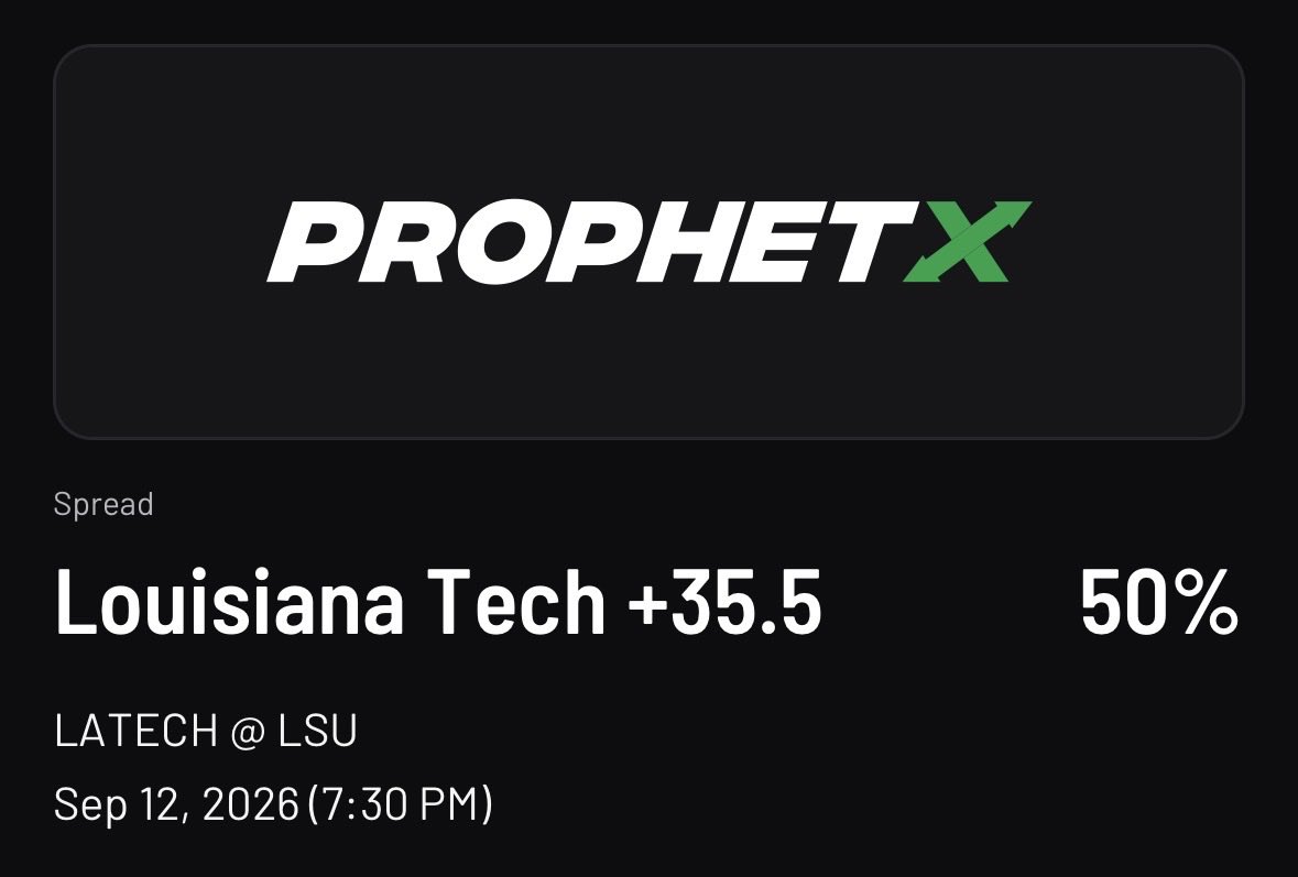 B1gRedBets's tweet photo. Official @RambleNow G League Play #TeamTCWalker

(1u) Louisiana Tech +35.5 +100

G-League debut. Let’s put the world on notice

Powered by @ProphetX ✅

#Gambling𝕏 https://t.co/7oNcCAnslh